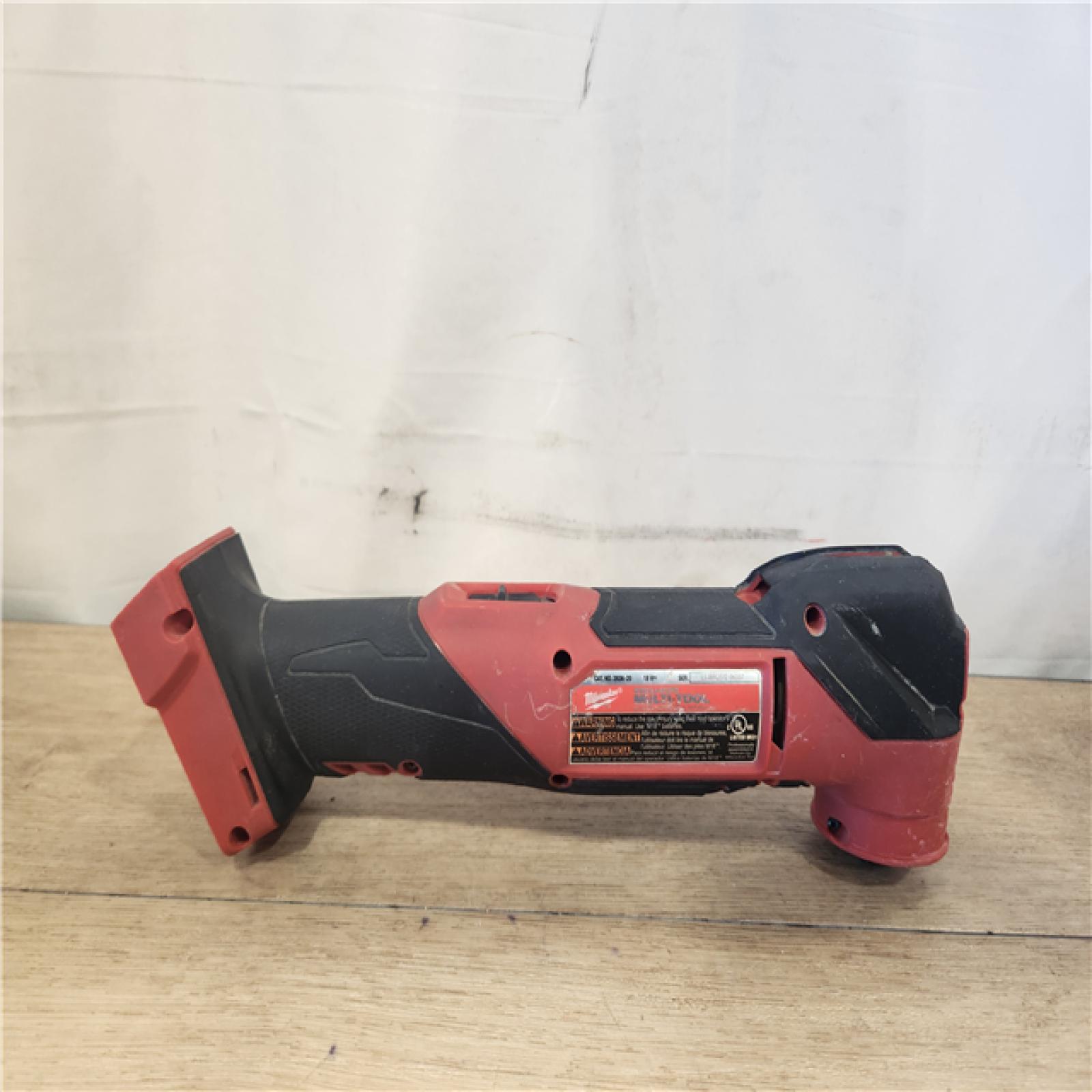 AS-IS- Milwaukee FUEL 18V Lithium-Ion Cordless Brushless Oscillating Multi-Tool (Tool-Only)