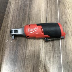 AS-IS Milwaukee FUEL 12-Volt Lithium-Ion Brushless Cordless High Speed 3/8 in. Ratchet (Tool-Only)
