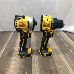 AS-IS DEWALT ATOMIC 20-Volt MAX Lithium-Ion Cordless Combo Kit