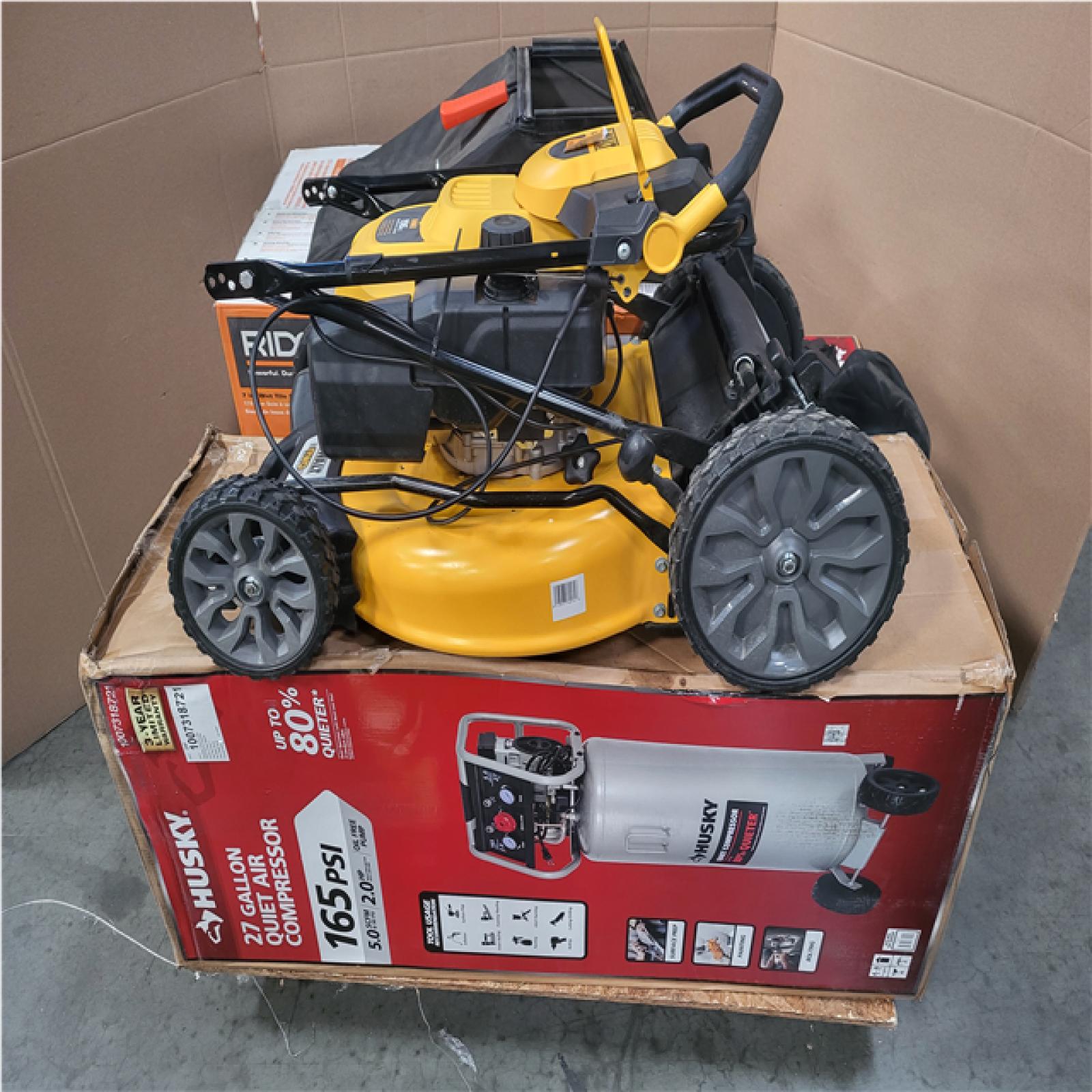 CALIFORNIA AS-IS OUTDOOR POWER EQUIPMENT
