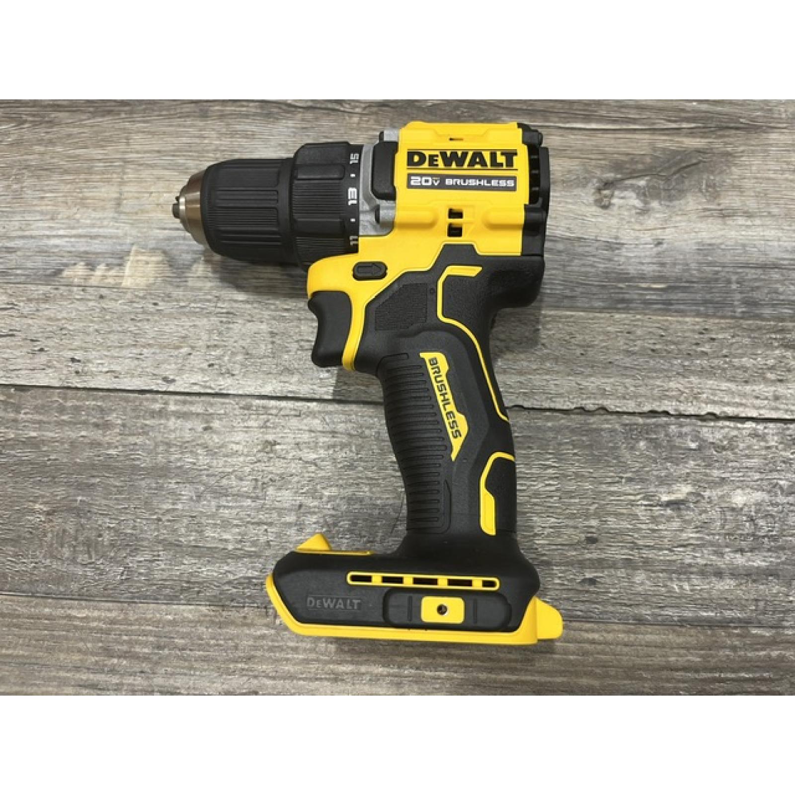 AS-IS DEWALT Atomic 20V Lithium-Ion Cordless Compact 1/2 in. Drill/Driver Kit