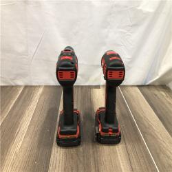 AS-IS Milwaukee 18V Lithium-Ion Cordless Drill Driver/Impact Driver Combo Kit