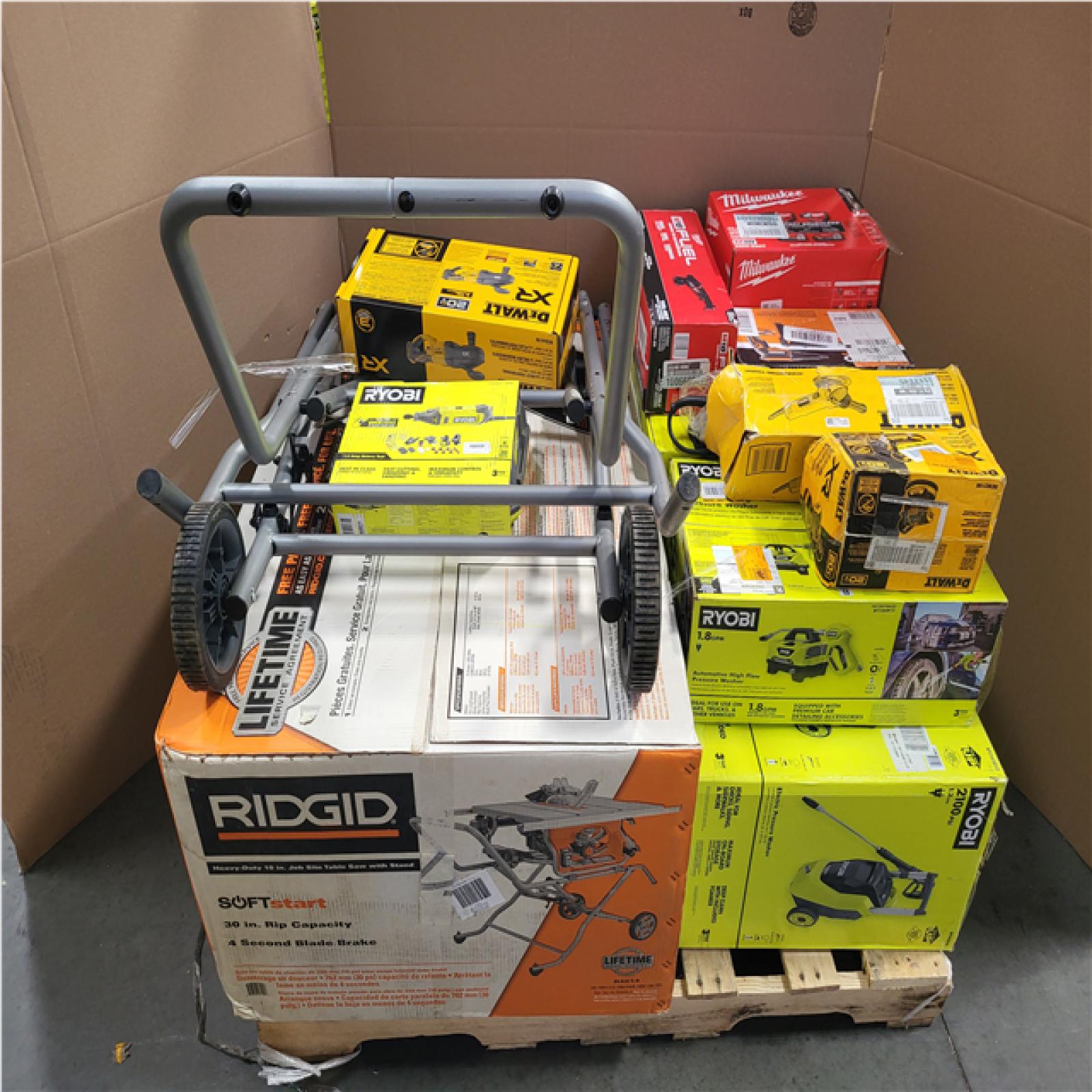 CALIFORNIA AS-IS TOOL PALLET