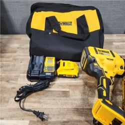 HOUSTON LOCATION - AS - IS DEWALT 20V MAX XR Lithium-Ion Cordless 2-1/2 in. 15-Gauge Finish Nailer Kit
