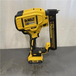 AS-IS - DeWALT 20V MAX XR Lithium-Ion Cordless 18-Gauge Narrow Crown Stapler Kit