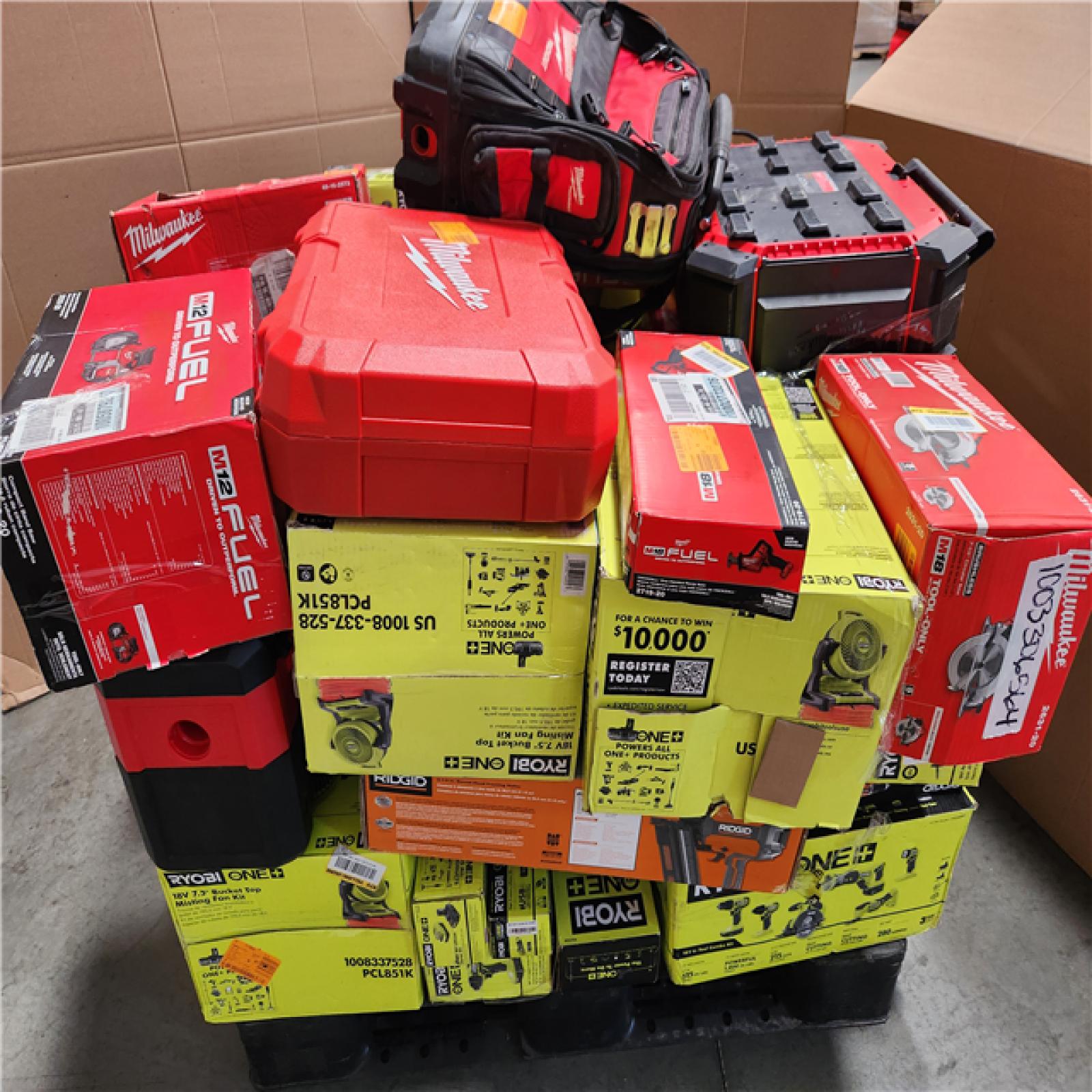 CALIFORNIA AS-IS TOOL PALLET