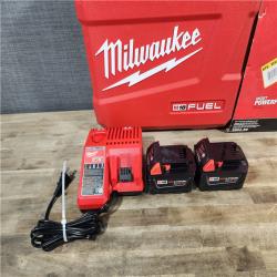 HOUSTON LOCATION - AS-IS Milwaukee 2904-22 Hammer Drill Driver Kit with Batteries  Charger & Tool Case  Red