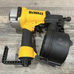 AS-IS DEWALT Pneumatic 15-Degree Coil Corded Siding Nailer
