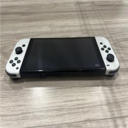 AS-IS Nintendo Switch - OLED Model with White Joy-Con