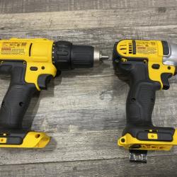 AS-IS DEWALT 20V MAX Cordless Drill/Impact 2 Tool Combo Kit