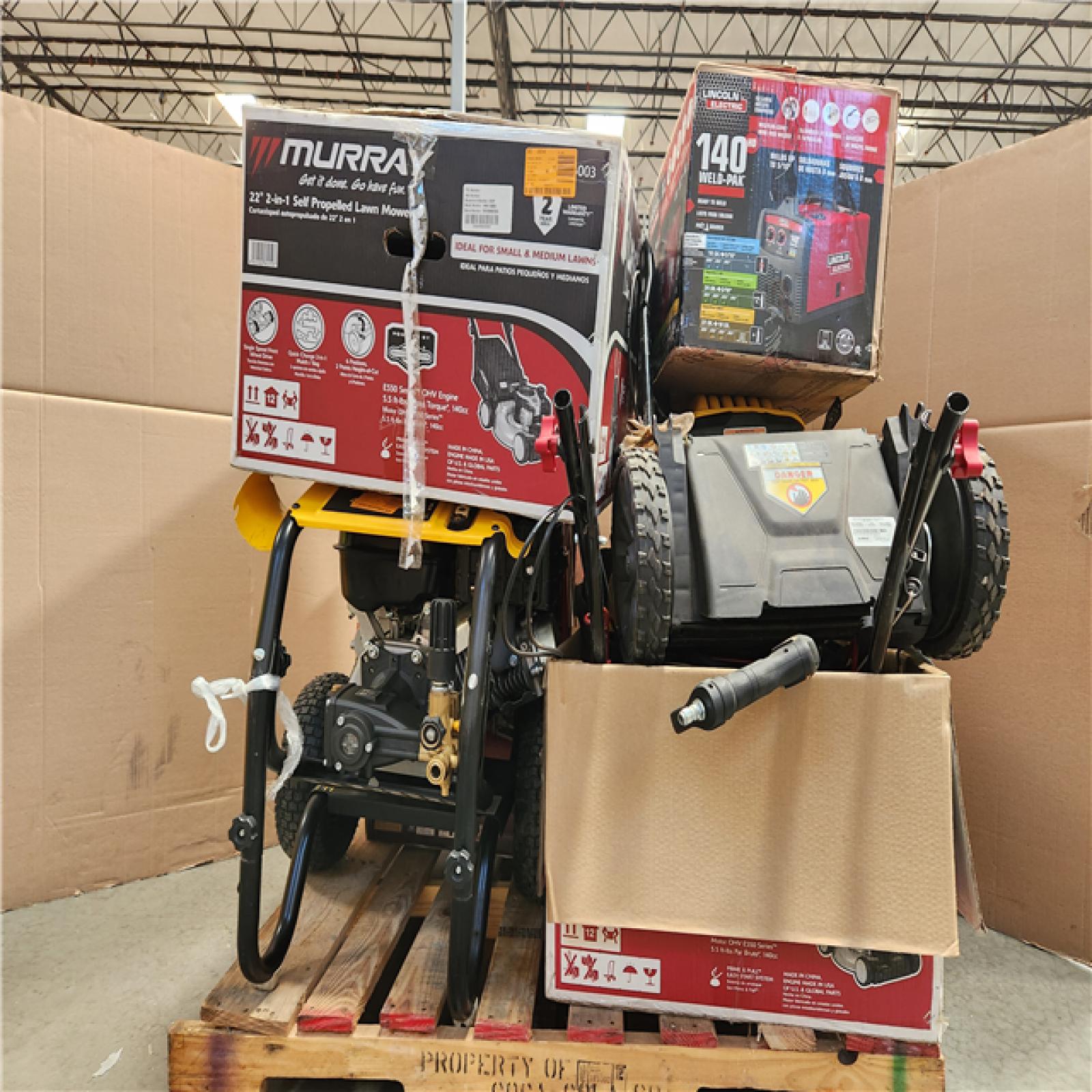 CALIFORNIA AS-IS OUTDOOR POWER EQUIPMENT