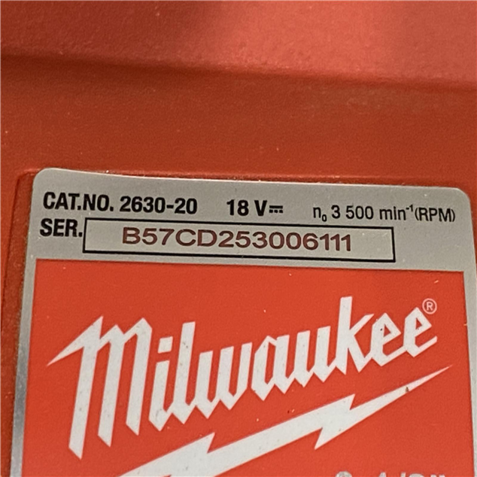AS-IS Milwaukee 18V Lithium-Ion Cordless 6-1/2 in. Circular Saw (Tool-Only)