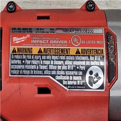 AS-IS Milwaukee 18V Lithium-Ion Brushless Cordless Compact Drill/Impact Combo Kit
