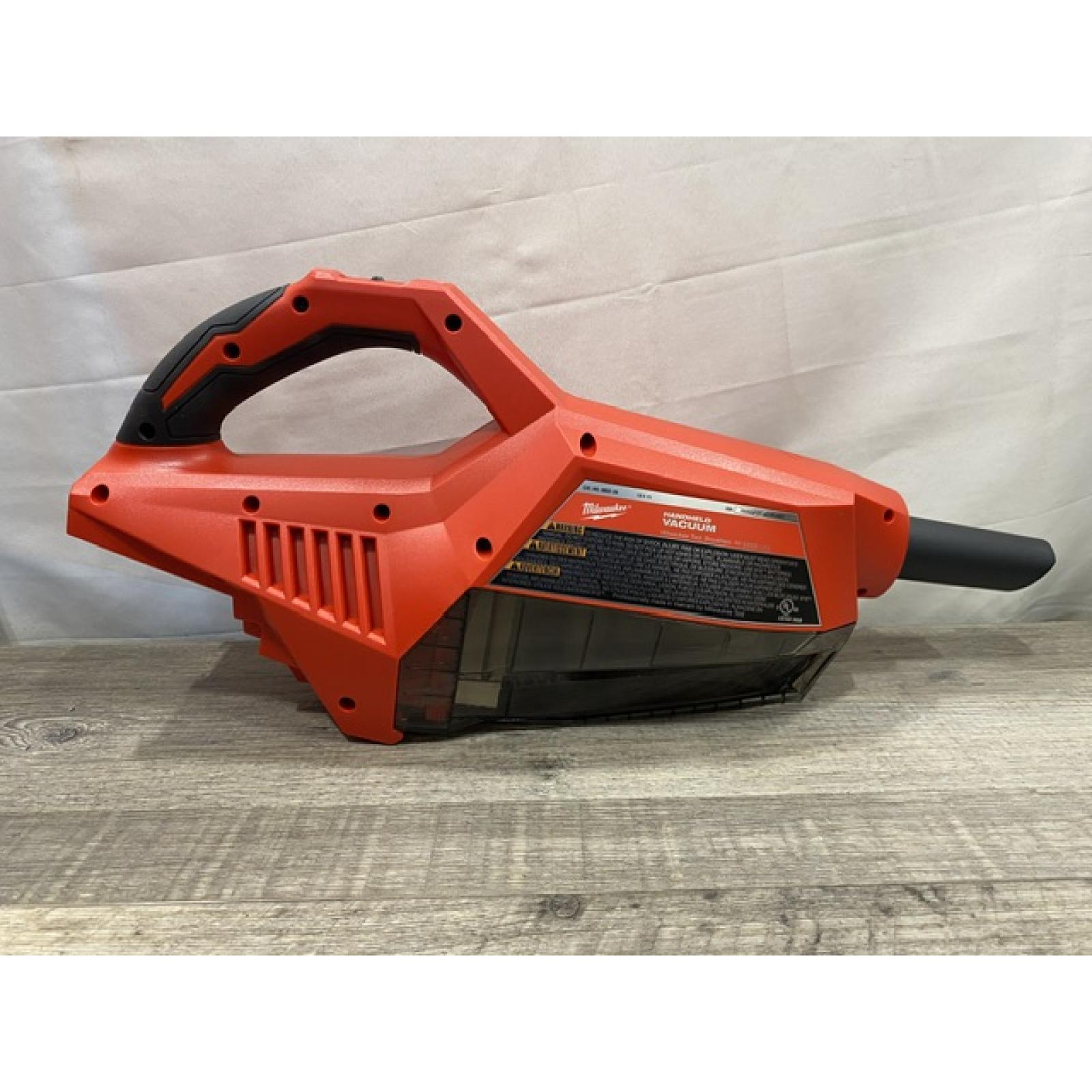 AS-IS Milwaukee 18-Volt Lithium-Ion Brushless Bagless Cordless HEPA Handheld Vacuum