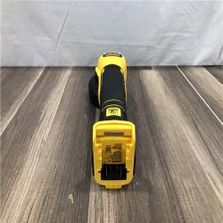 AS-IS DEWALT 20V MAX XR Cordless Brushless 4.5 in. Slide Switch Small Angle Grinder with Kickback Brake (Tool Only)