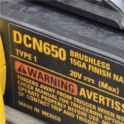 AS-IS DeWalt 15 GA ANGLED FINISH NAILER KIT