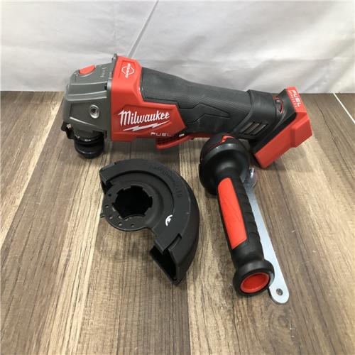 AS-IS Milwaukee FUEL 18V Lithium-Ion Brushless Cordless 4-1/2 in./5 in. Grinder with Variable Speed & Paddle Switch (Tool-Only)