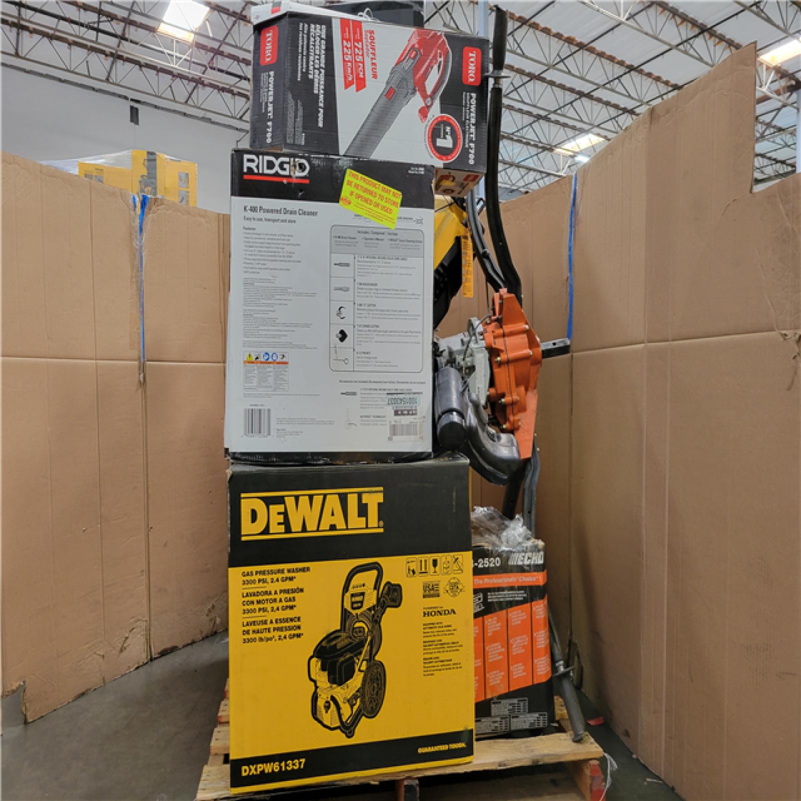 CALIFORNIA AS-IS OUTDOOR POWER EQUIPMENT