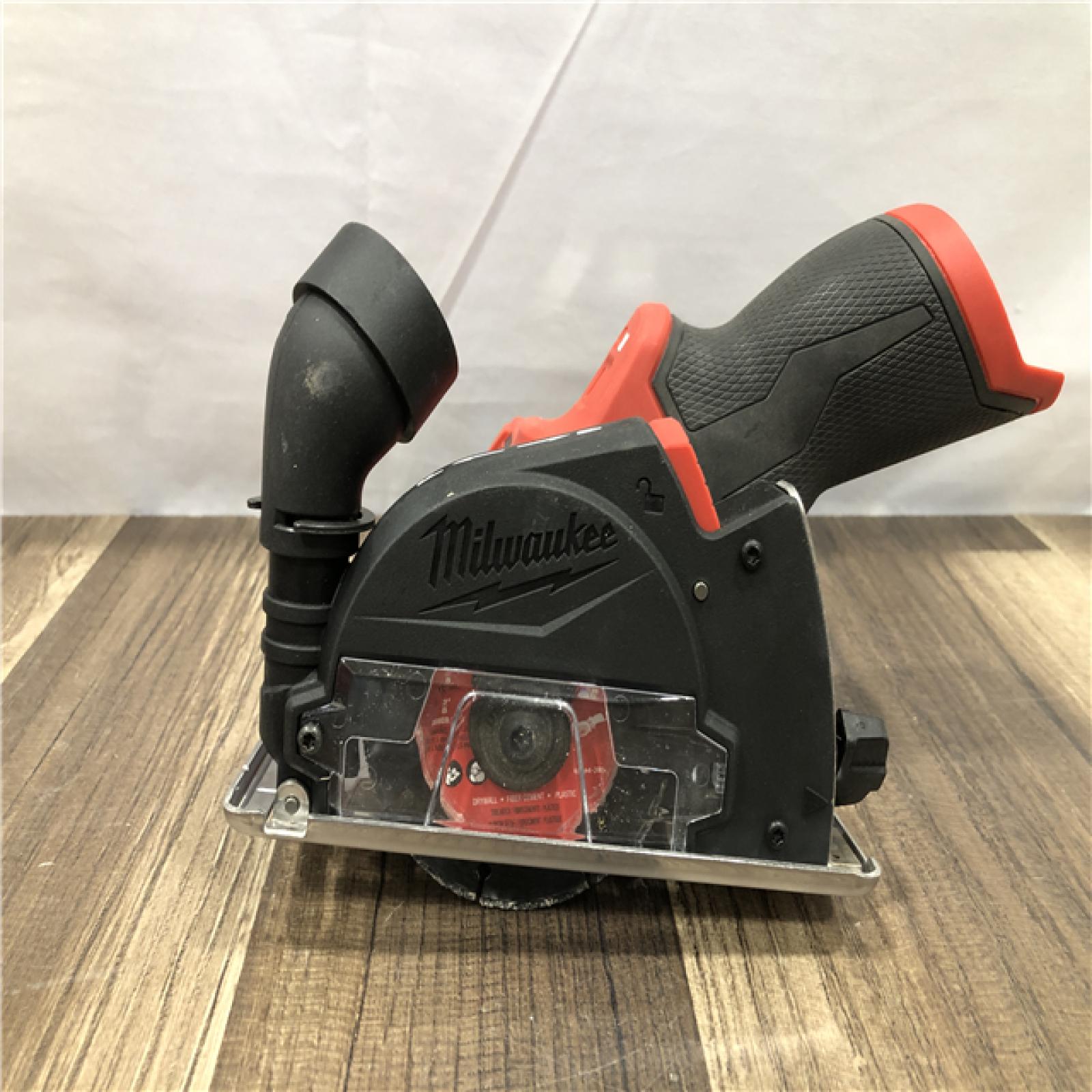 AS-IS Milwaukee FUEL 12V Lithium-Ion Brushless Cordless 3 in. Cut Off Saw (Tool-Only)