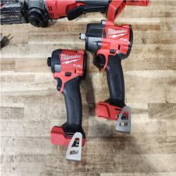 HOUSTON LOCATION - AS - IS Milwaukee 5 Tool Combo Kit W/ (2) Battery & Charger