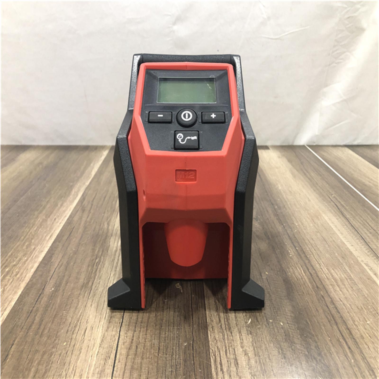 AS-IS  Milwaukee 12-Volt Lithium-Ion Cordless Electric Portable Inflator (Tool-Only)