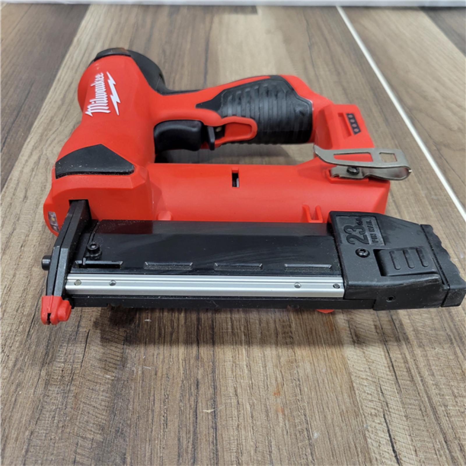 AS-IS Milwaukee 2540-20 12V 23 Gauge Cordless Pin Nailer (Tool Only)