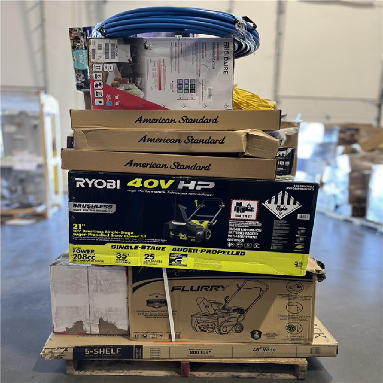DALLAS LOCATION -AS-IS HOME IMPROVEMENT PALLET