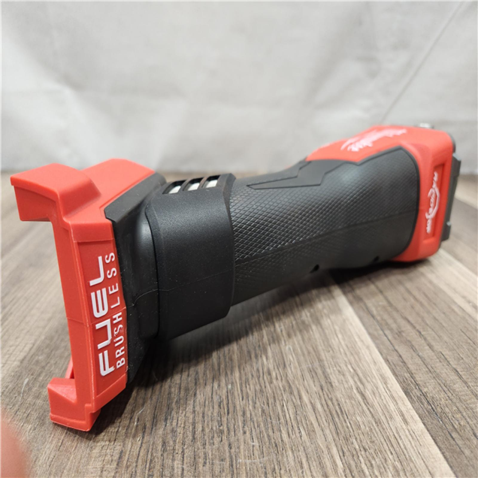 AS-IS- Milwaukee FUEL 18-Volt Lithium-Ion Brushless Cordless 4-1/2 in./5 in. Grinder W/Paddle Switch (Tool-Only)