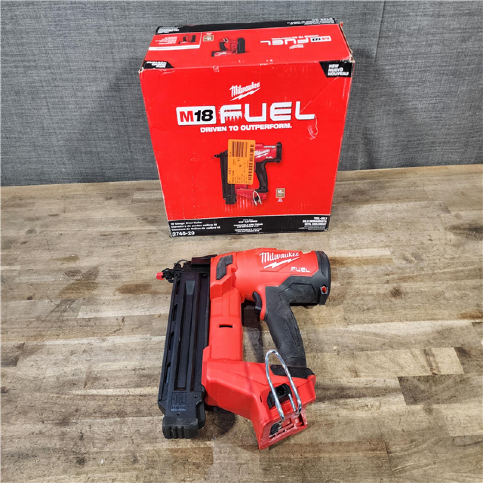 HOUSTON LOCATION - AS-IS Milwaukee M18 FUEL 18 Gauge Brad Nailer (TOOL ONLY)