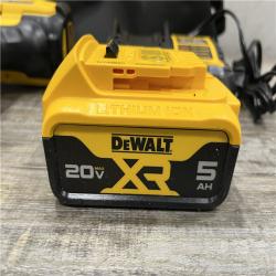 AS-IS DEWALT 20V MAX Lithium-Ion Cordless 1/2 in. Impact Wrench Kit