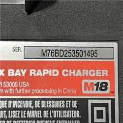AS-IS Milwaukee 18V Lithium-Ion PACKOUT 6-Port Rapid Charger