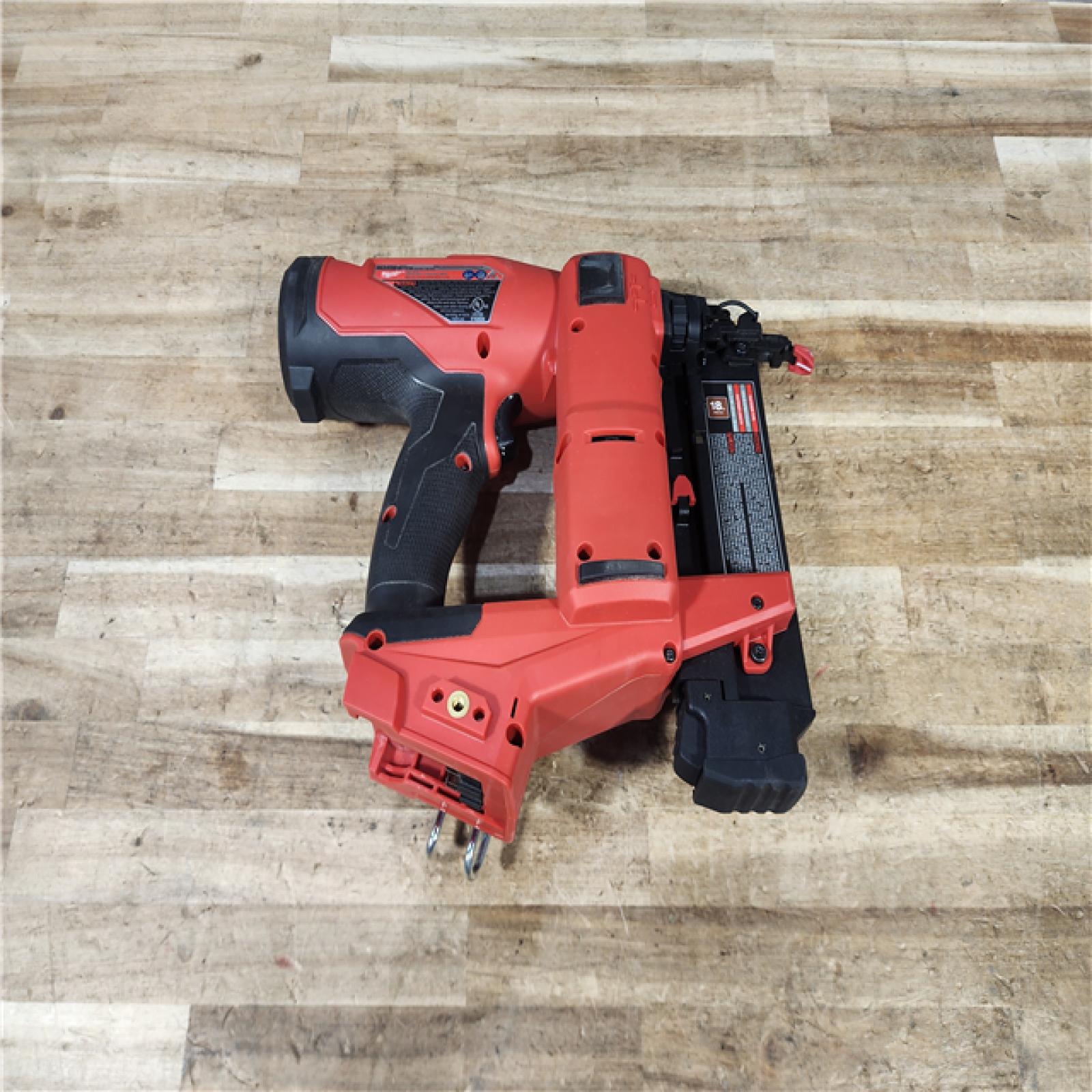 HOUSTON LOCATION - AS - IS Milwaukee FUEL 18-Volt Lithium-Ion Brushless Cordless Gen II 18-Gauge Brad Nailer (Tool-Only)