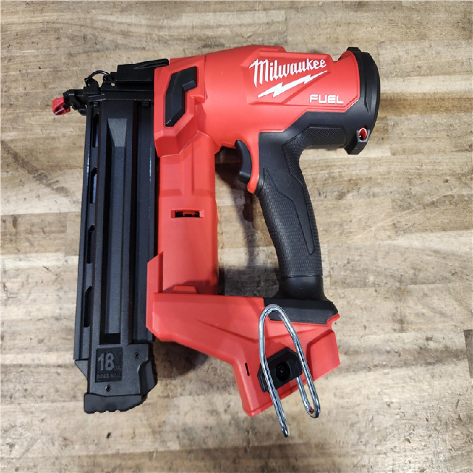 HOUSTON LOCATION - AS-IS (APPEARS LIKE NEW) Milwaukee FUEL 18-Volt Lithium-Ion Brushless Cordless Gen II 18-Gauge Brad Nailer (Tool-Only)