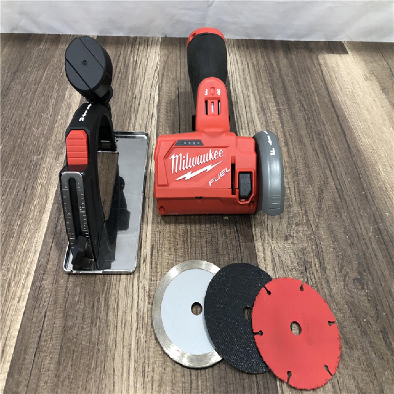 AS-IS Milwaukee FUEL 12V Lithium-Ion Brushless Cordless 3 in. Cut Off Saw (Tool-Only)