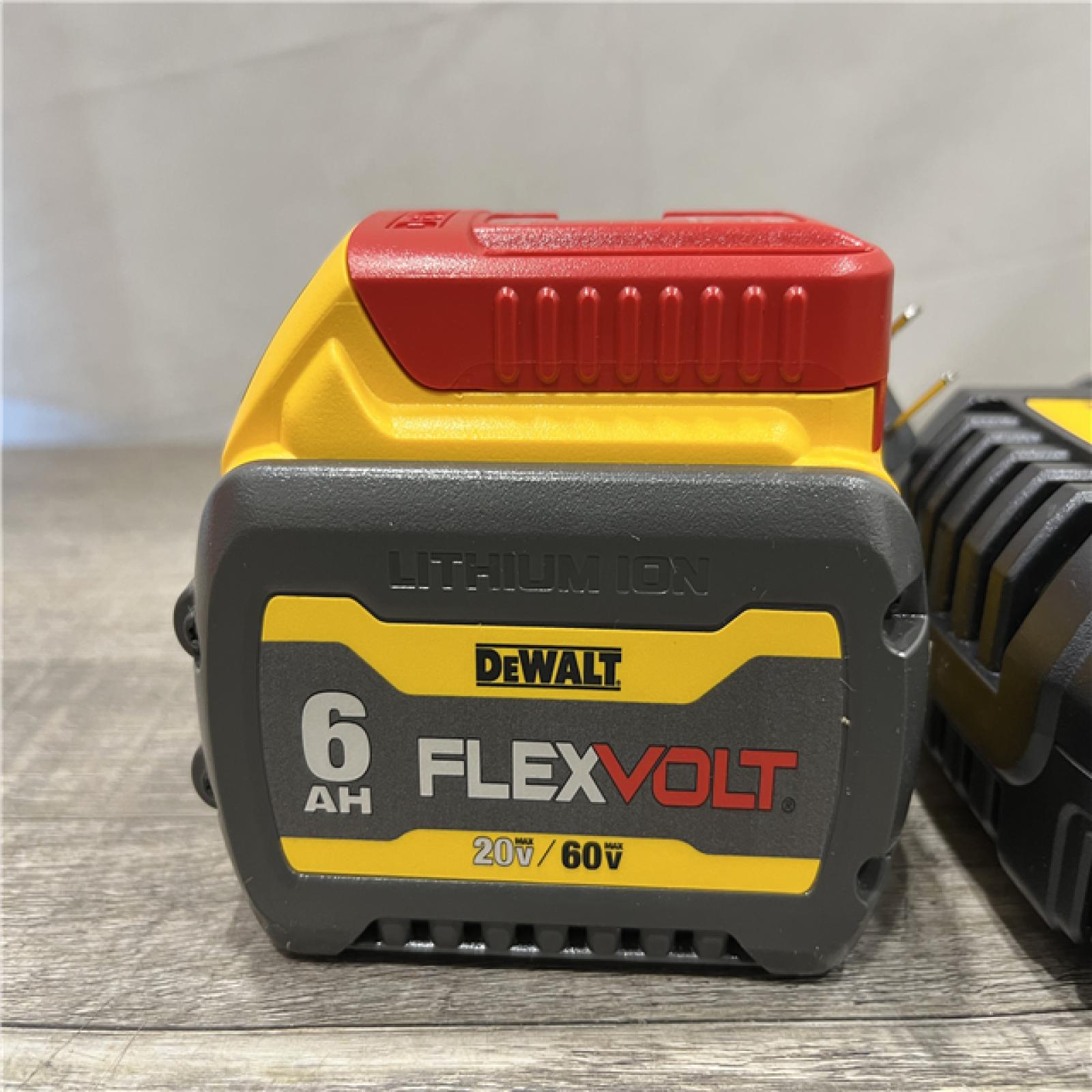 AS-IS DEWALT FLEXVOLT 20V/60V MAX Lithium-Ion 6.0Ah Battery Pack Kit