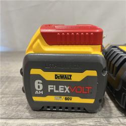 AS-IS DEWALT FLEXVOLT 20V/60V MAX Lithium-Ion 6.0Ah Battery Pack Kit
