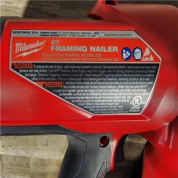HOUSTON LOCATION - AS-IS Milwaukee 2744-20 M18 FUEL 3-1/2 in. 18V 21-Degree Lithium-Ion Brushless Cordless Framing Nailer (Tool-Only)