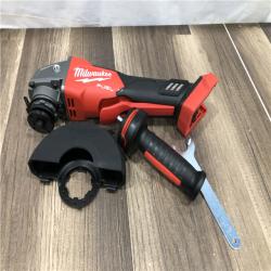 AS-IS Milwaukee FUEL 18V Lithium-Ion Brushless Cordless 4-1/2 in./5 in. Grinder with Variable Speed & Paddle Switch (Tool-Only)