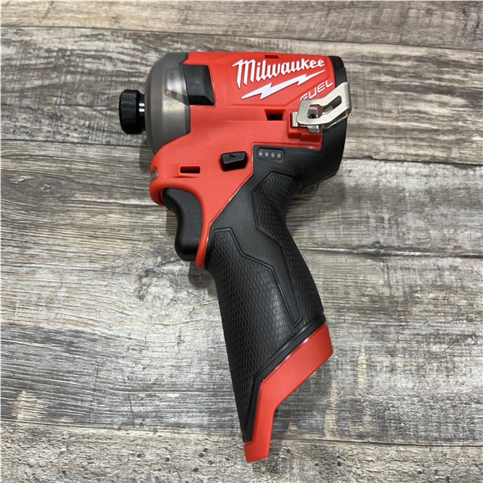 AS-IS Milwaukee FUEL SURGE 12V Lithium-Ion Brushless Cordless 1/4 in. Hex Impact Driver Compact Kit