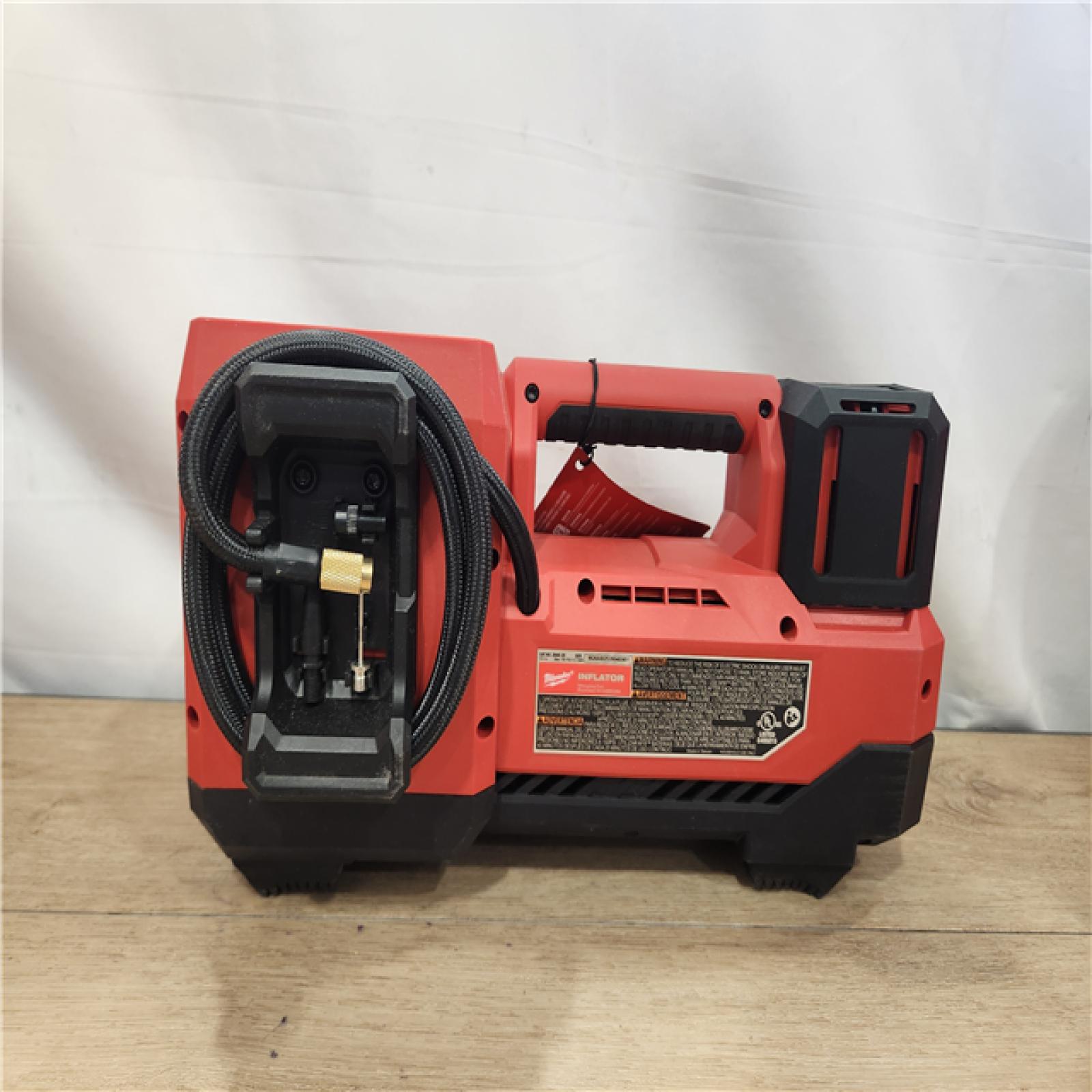 AS-IS- MILWAUKEE  18-Volt Lithium-Ion Cordless Inflator (Tool-Only)