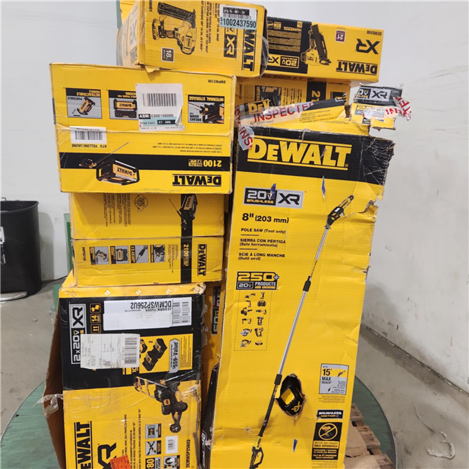 Dallas Location - As-Is DEWALT Tool Pallet