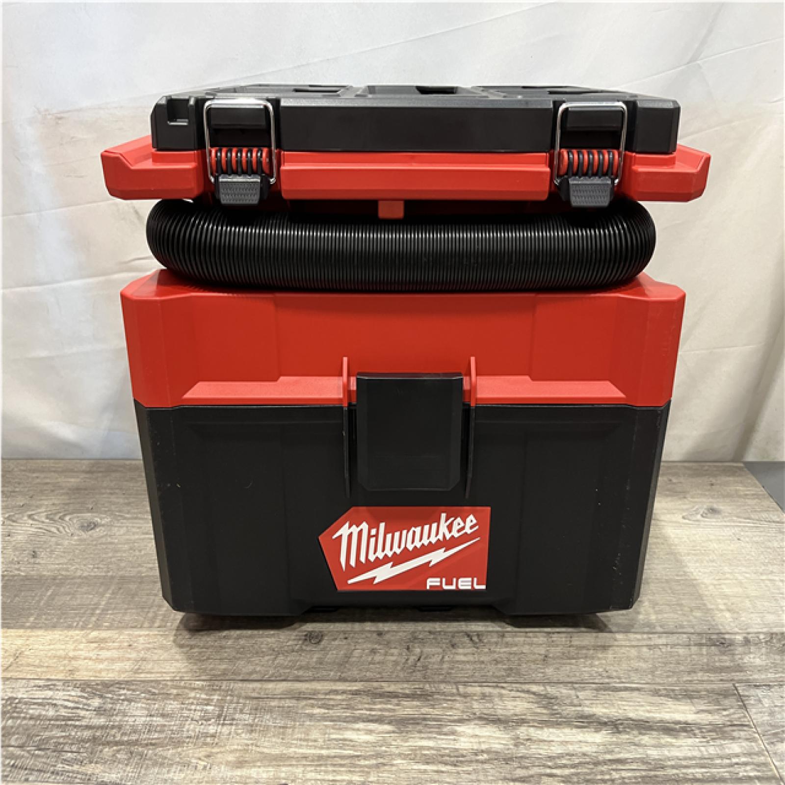 AS-IS  Milwaukee FUEL PACKOUT 18-Volt Lithium-Ion Cordless 2.5 Gal. Wet/Dry Vacuum (Vacuum-Only)