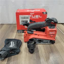 AS-IS Milwaukee M18 Fuel 8 Amps 18 V 3 in. W X 18 in. L Cordless Belt Sander Tool Only