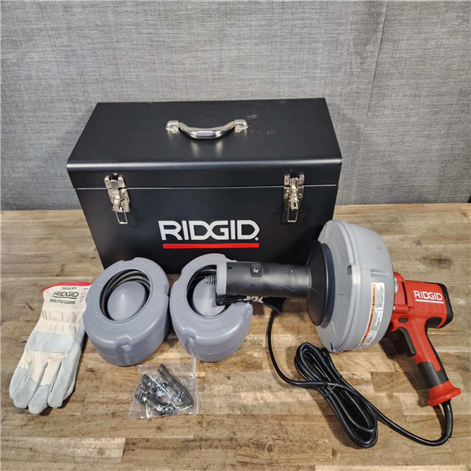 HOUSTON LOCATION - AS-IS RIGID K-45 DRAIN CLEANING MACHINE