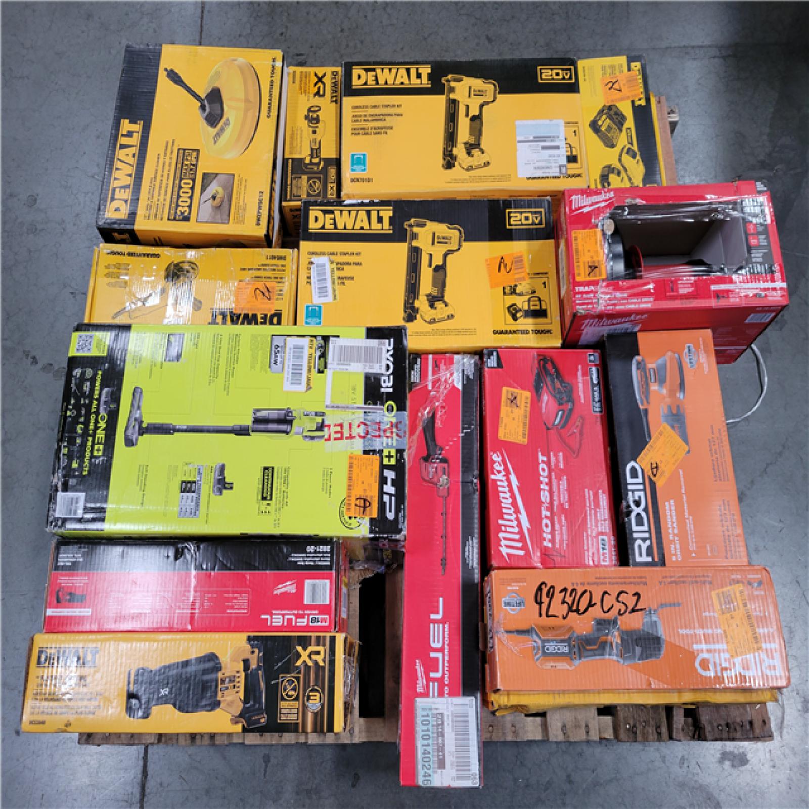 CALIFORNIA AS-IS TOOL PALLET