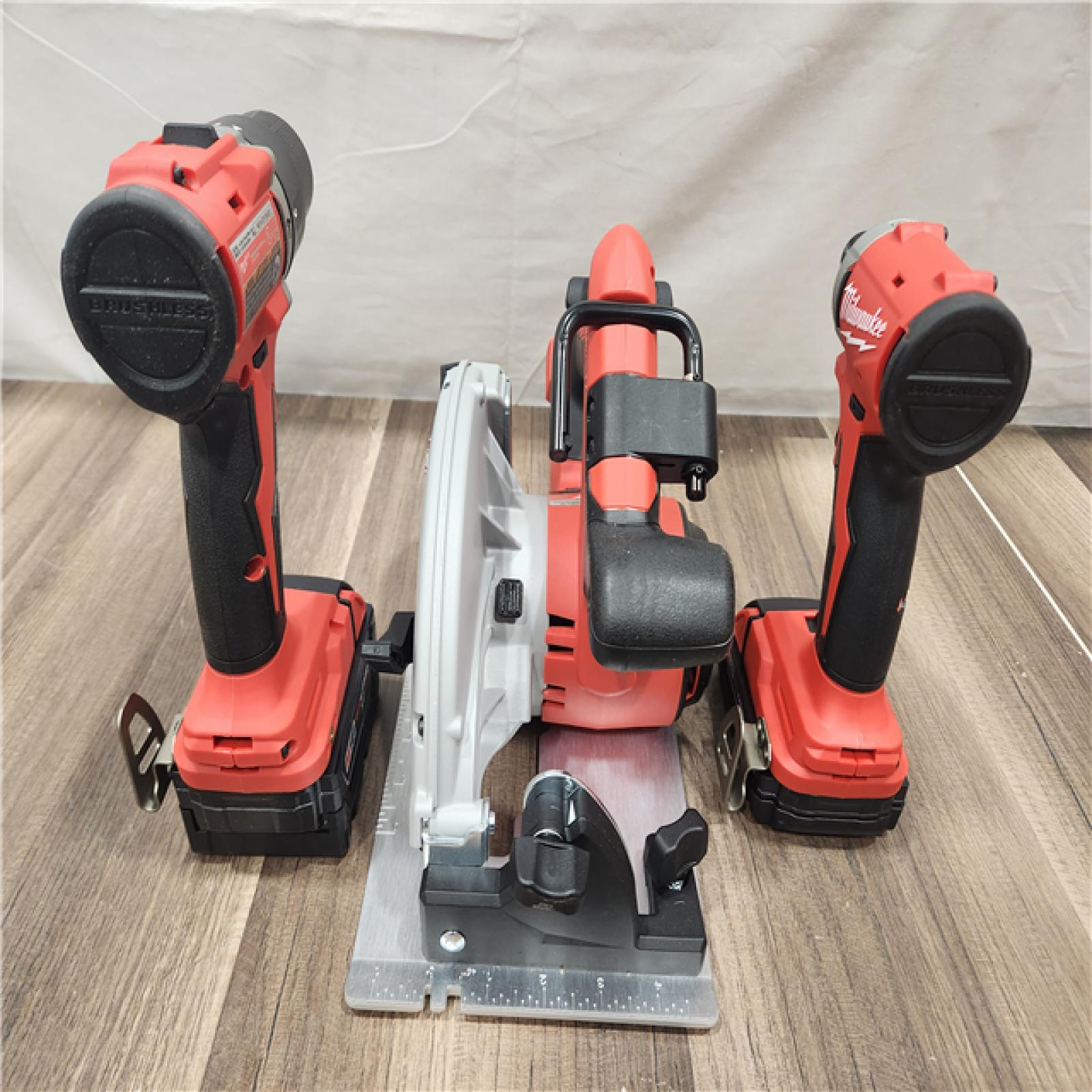 AS-IS- Milwaukee M18 4-Tool Combo Kit