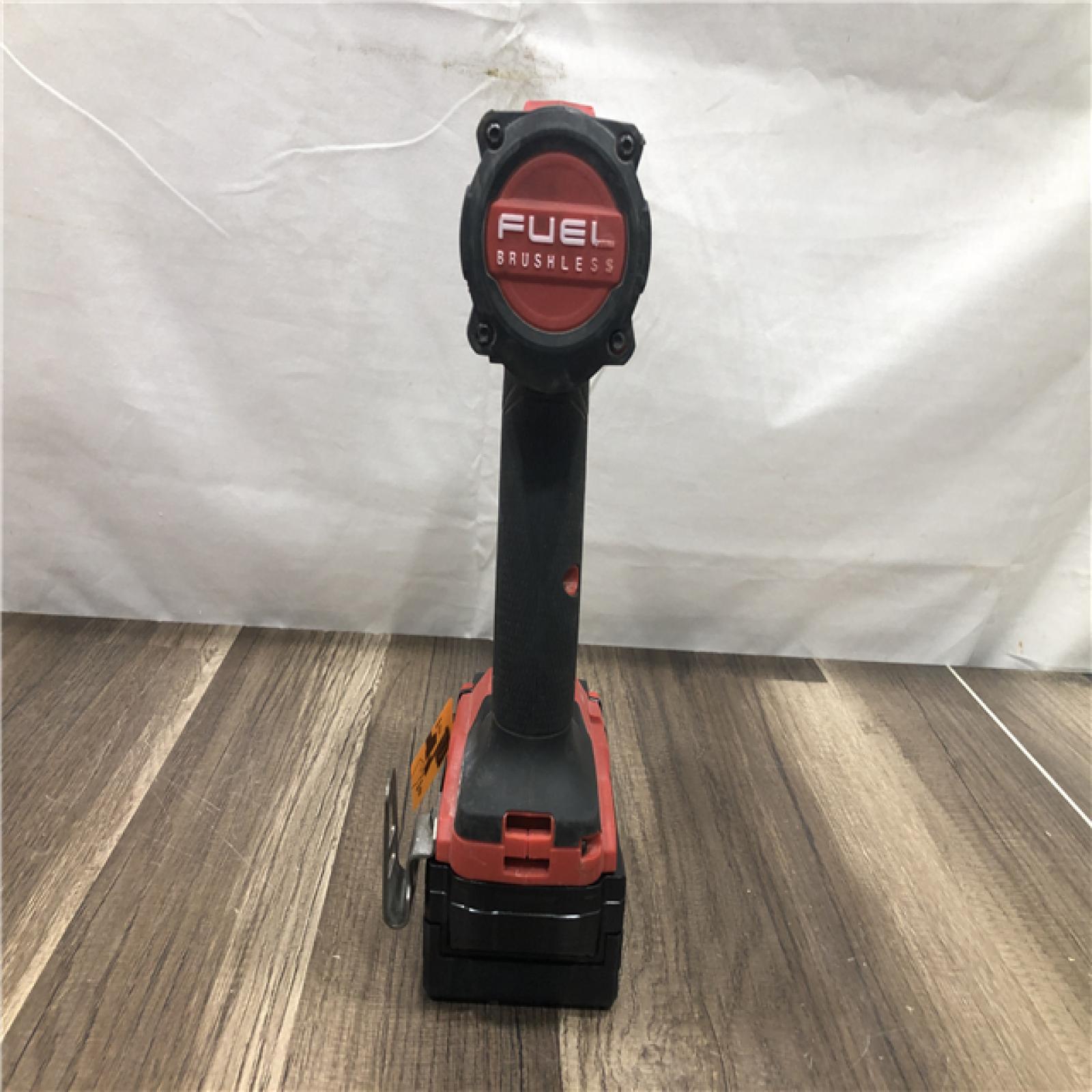 AS-IS Milwaukee M18 FUEL 18V Lithium-Ion Brushless Cordless 1/2 in. Hammer Drill Driver Kit