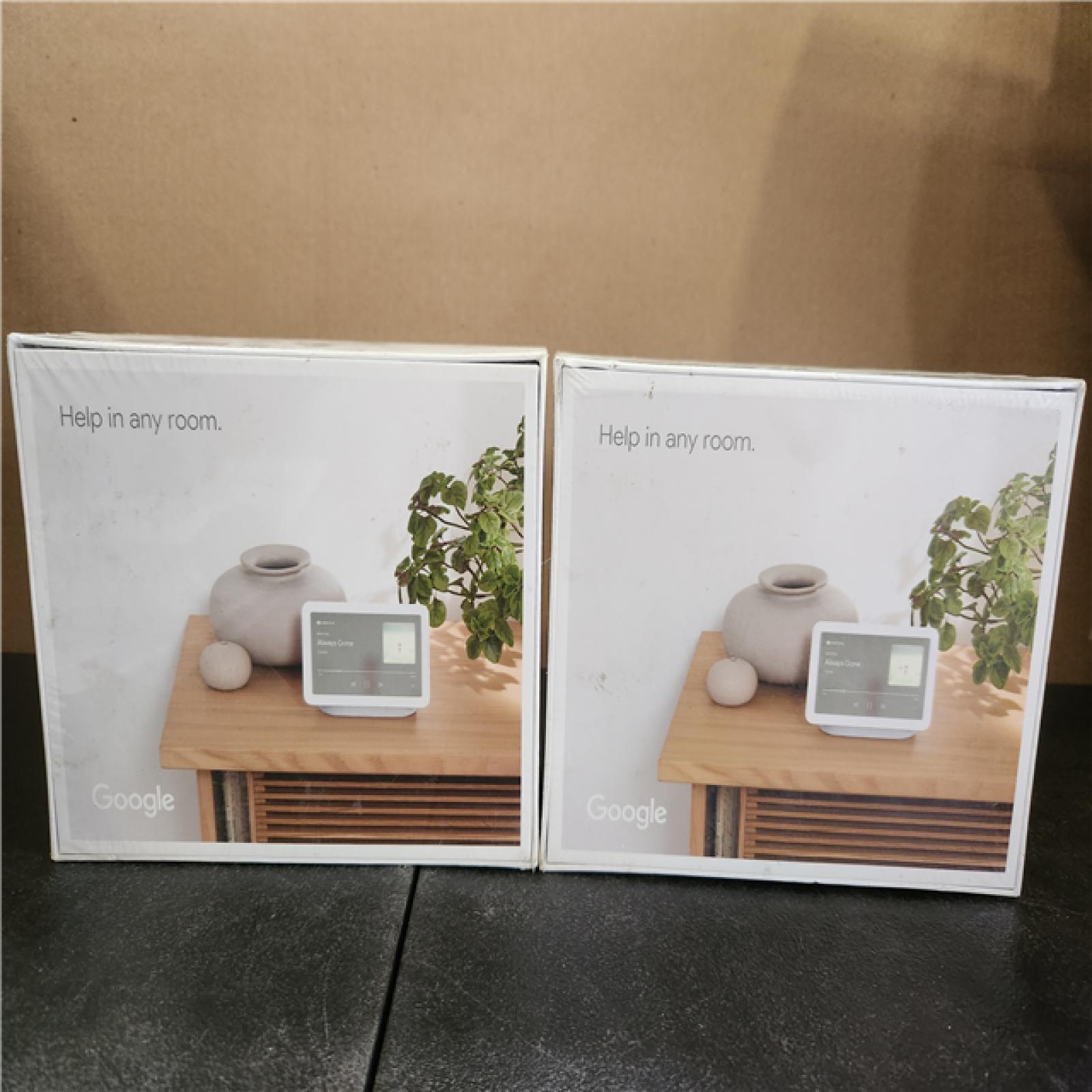 Phoenix NEW Google Nest Hub 2nd Gen - Smart Home Speaker and 7 in. Display with Google Assistant - Chalk (SEALED