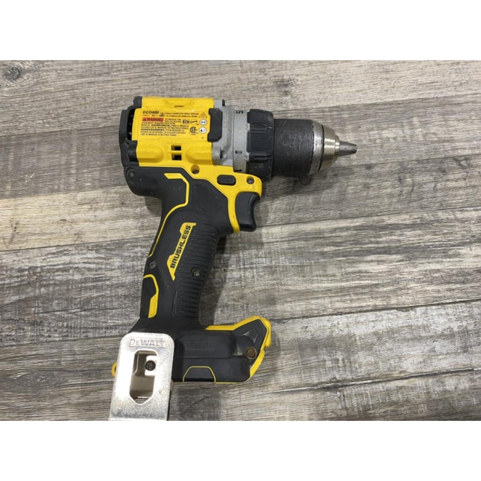 AS-IS DEWALT 20V MAX XR Brushless Cordless 1/2 Drill/Driver Kit