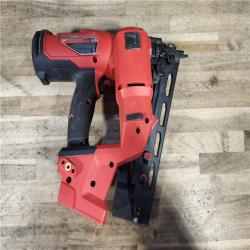 HOUSTON LOCATION - AS-IS Milwaukee  FUEL 18-Volt Lithium-Ion Brushless Cordless Gen II 16-Gauge Angled Finish Nailer (Tool-Only)